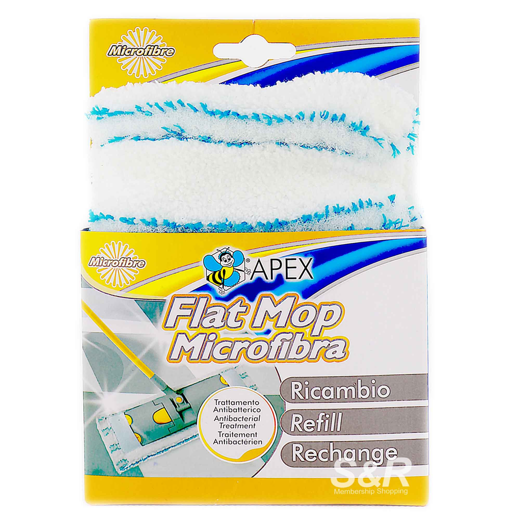 Apex Flat Mop Antibacterial Refill 1pc